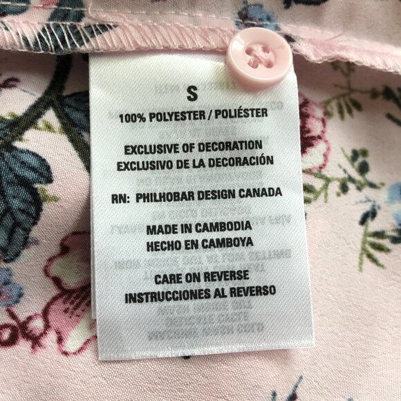 Nicole Miller Original Pink Floral Sleeveless Midi Dress Small NWT - Picture 8 of 9